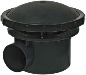 AERATED BOTTOM DRAIN 110MM